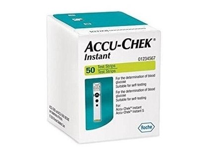 Accu-Chek Instant diagnostické prúžky 50 ks