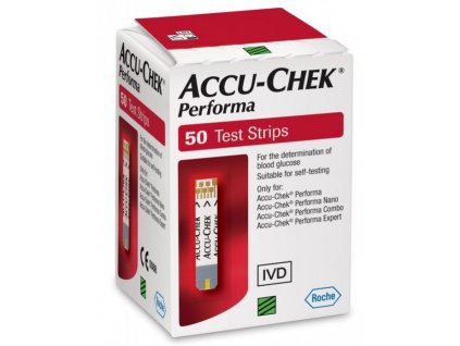 Accu-Chek Performa diagnostické prúžky 50 ks