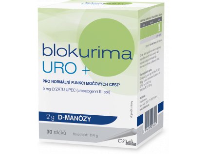 Blokurima URO+ 2 g D-manózy 30 vreciek
