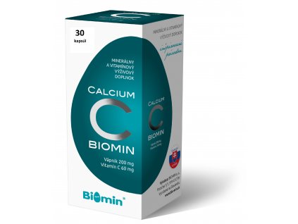 Biomin Calcium s vit. C 30 kapsúl