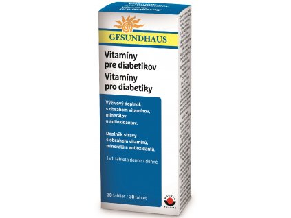 Glucose Vital vitamíny pre diabetikov 30 tabliet