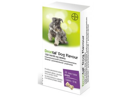 Drontal Dog Flavour 150/144/50 mg 24 tabliet