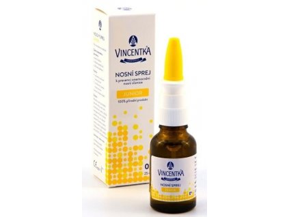 Vincentka Junior nosný sprej 25 ml