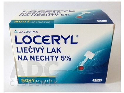 Loceryl liečivý lak na nechty 5%