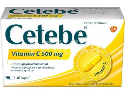 Cetebe 500 mg 30 kapsúl