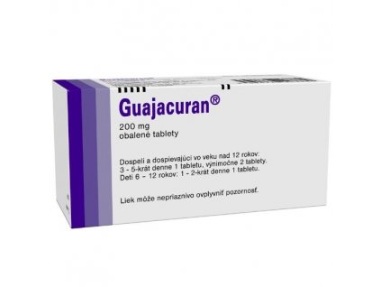 Guajacuran 200 mg 50 tabliet