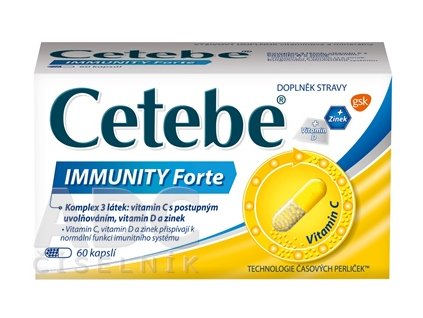 Cetebe Immunity Forte 60 kapsúl