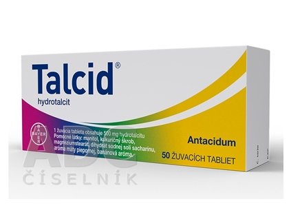 Talcid tablety 50 x 500 mg