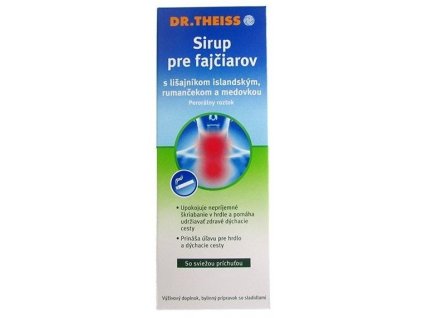 Dr.Theiss sirup pre fajčiarov 250 ml