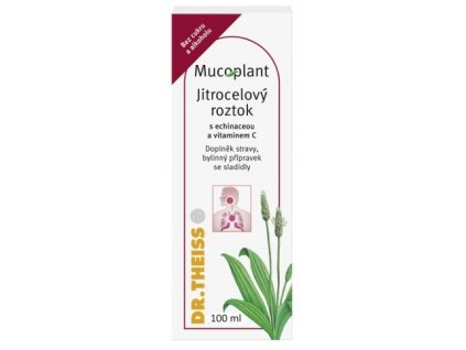 Mucoplant skorocelový roztok s echinaceou 100 ml