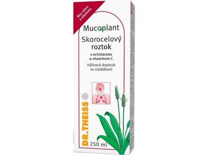 Mucoplant skorocelový roztok s echinaceou 250 ml