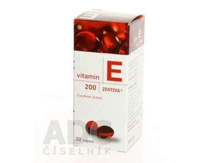 Vitamin E Zentiva 30x200 mg