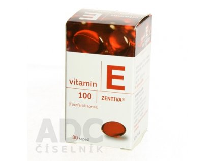 Vitamin E Zentiva 30x100 mg