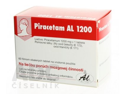 Piracetam AL 1200 tablety 60 ks