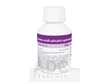 Solutio acidi salicylici spirituosa 1% 100 g