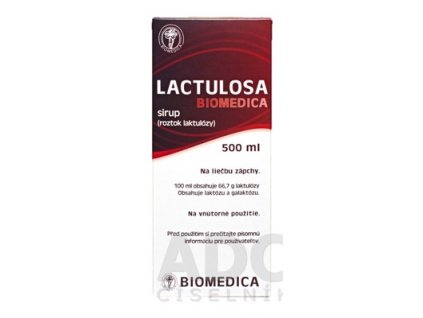 Lactulosa Biomedica sir.1 x 500 ml 50%