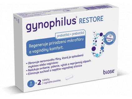 Gynophilus Restore vaginálne tablety 2 ks