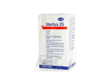 Sterilux ES kompres nesterilný 7,5 cm x 7,5 cm 100 ks