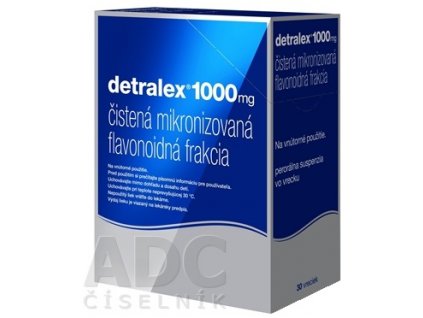 Detralex 1000 mg perorálna suspenzia vo vrecku 30x1000 mg