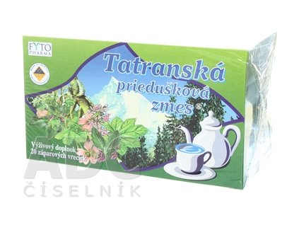 Fyto Tatranská priedušková zmes bylinný čaj 20 x 1 g