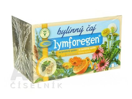 Lymforegen bylinný čaj 20 x 1,5 g