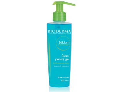 Bioderma Sébium čistiaci penivý gél na mastnú pleť 200 ml