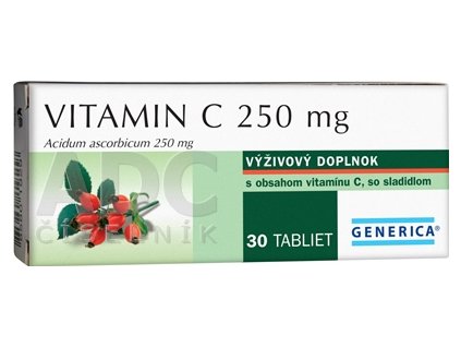 Generica Vitamin C 250 mg 30 tabliet