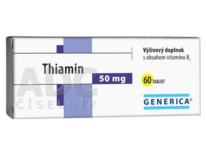 Generica Thiamin 50 mg 60 tabliet