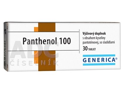 Generica Panthenol 30 tabliet