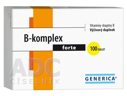 Generica B-Komplex Forte 100 tabliet