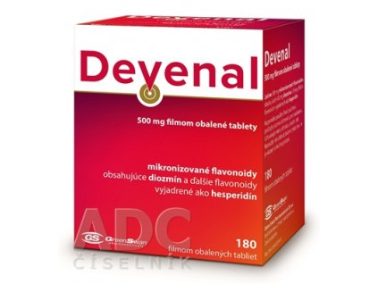 GS Devenal tablety 180 x 500 mg