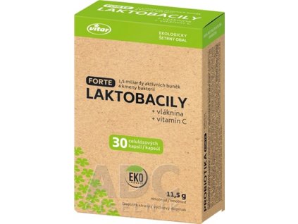 Vitar Laktobacily Forte EKO 30 kapsúl