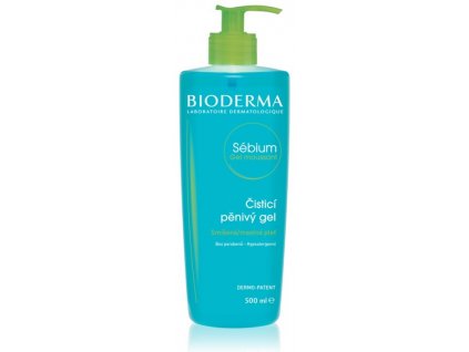 Bioderma Sébium čistiaci penivý gél na mastnú pleť 500 ml