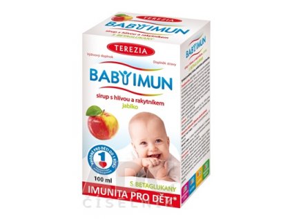 Terezia Company Baby Imun sirup s hlivou a rakytníkom jablko 100 ml