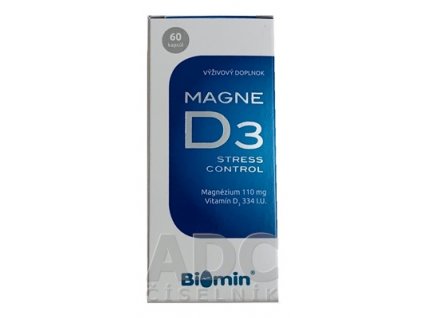 Biomin Magne D3 Stress Control 60 ks kapsúl