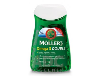 Mollers Omega 3 Double 112 kapsúl