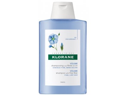 Klorane Ľan šampón pre objem a tvar 200 ml