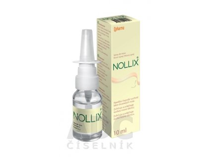 Nollix sprej na suchú sliznicu nosa 10 ml