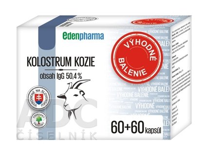 Edenpharma Kolostrum Kozie 60+60 kapsúl