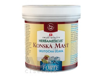 Konská masť Forte chladivá 500 ml