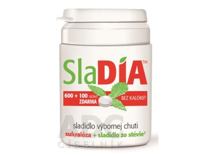 SlaDia sladidlo sukralóza zo stévie 700 tbl