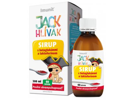 Imunit Hliva pre deti Jack Hlívák sirup 300 ml
