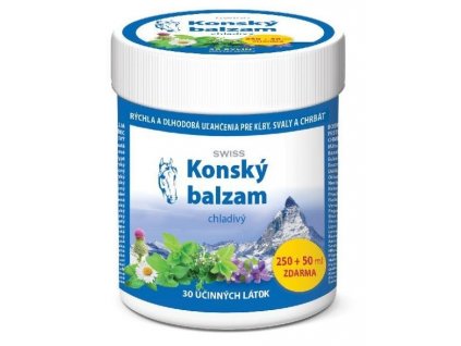 Swiss konský balzam chladivý 250 + 50 ml