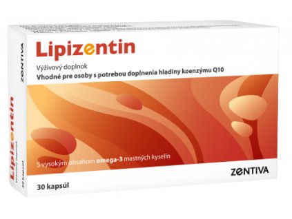 Lipizentin s koenzýmom Q10 30 kapsúl