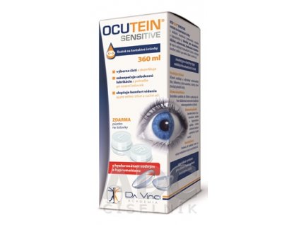 Ocutein Sensitive roztok na kontaktné šošovky 360 ml