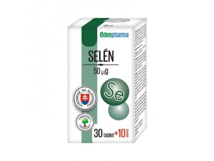 Edenpharma Selén 50 ug 40 tabliet