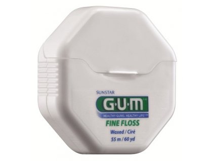 Gum Fine Floss zubná niť voskovaná 55 m