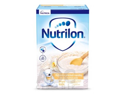 Nutrilon Obilno-mliečna kaša Ryžová s príchuťou vanilky 4+ 225 g