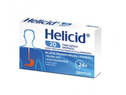 Helicid 20 mg 14 kapsúl