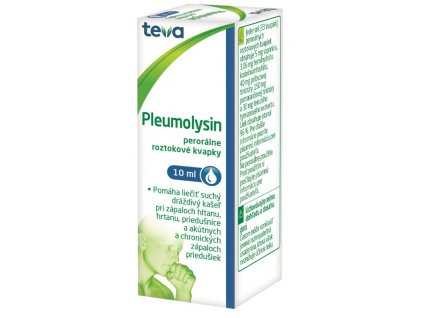 Pleumolysin kvapky 10 ml